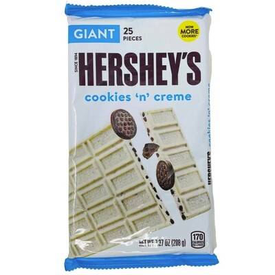 Hershey's chocolate cookies and cream (208 g)