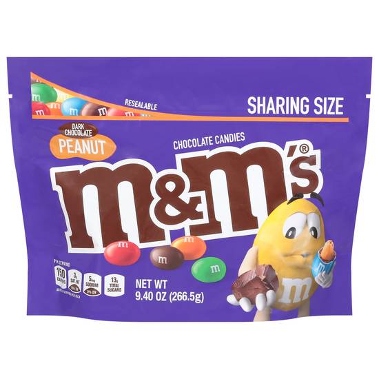 M&M's Peanut Butter Chocolate Candy, 2.83 oz Ingredients - CVS