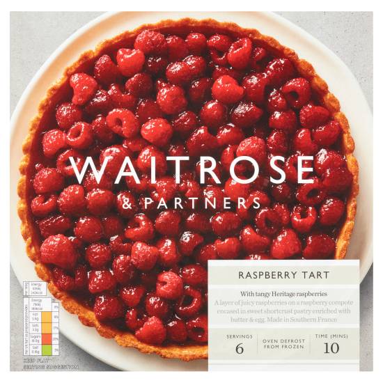 Waitrose Frozen Raspberry Tart