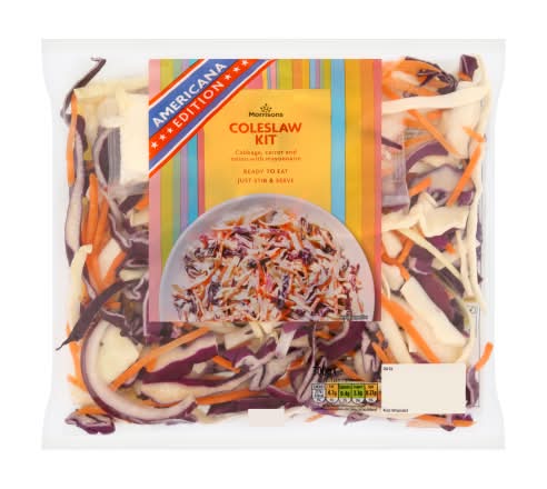 Morrisons The Greengrocer's on Market Street Crunchy Coleslaw Kit With Mayonnaise (300g)
