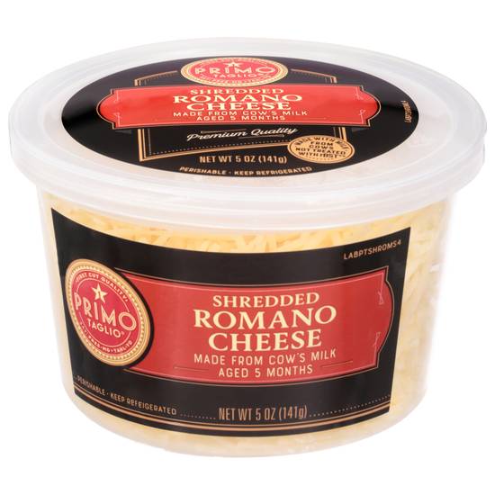 Primo Taglio Shredded Romano Cheese (5 oz)