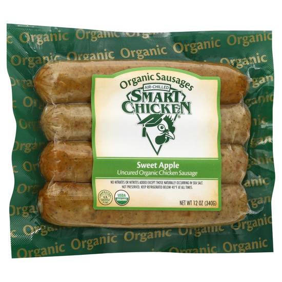 Sweet Apple Chicken Sausage Smart Chicken 12 oz