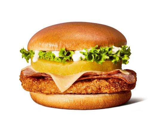 Hawaiian Crispy Chicken Burger