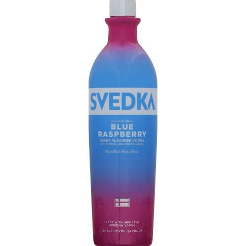 Svedka · Blue Raspberry Flavor Vodka (750 mL)