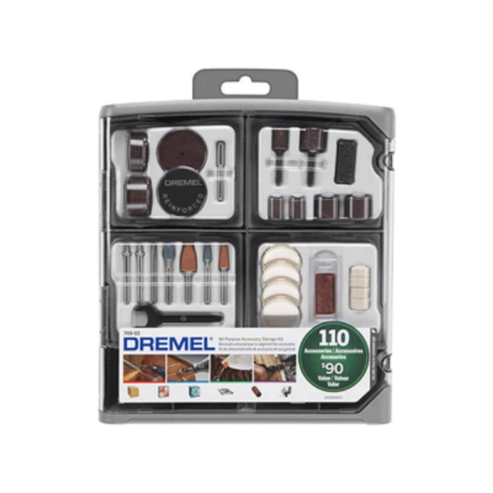 Dremel 110-Piece Set Multipurpose Accessory Kit | 709-02