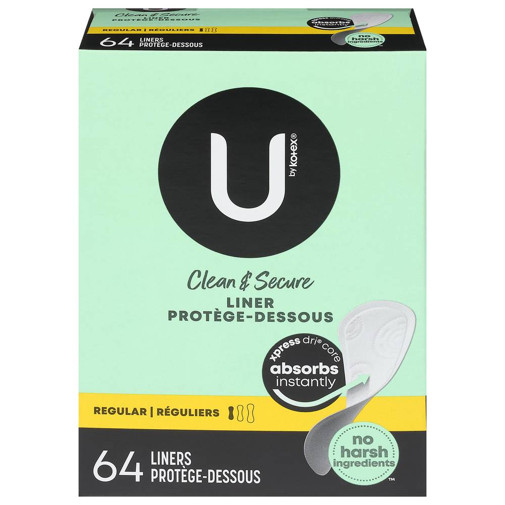 U by Kotex Security Lightdays Regular Absorbency Liners (3.6 oz)