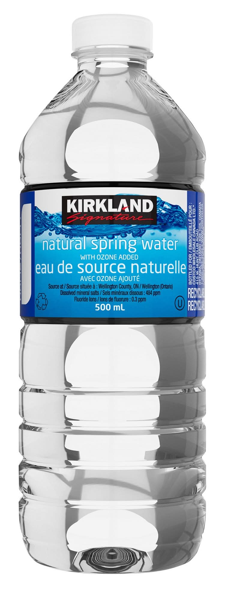 Kirkland Signature - Eau De Source Naturelle 500 Ml Paquet De 40 / Kirkland Signature Natural Spring Water (40 x 500 ml)