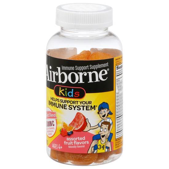 Airborne Kids Immune Support Supplement Gummies (63 ct)