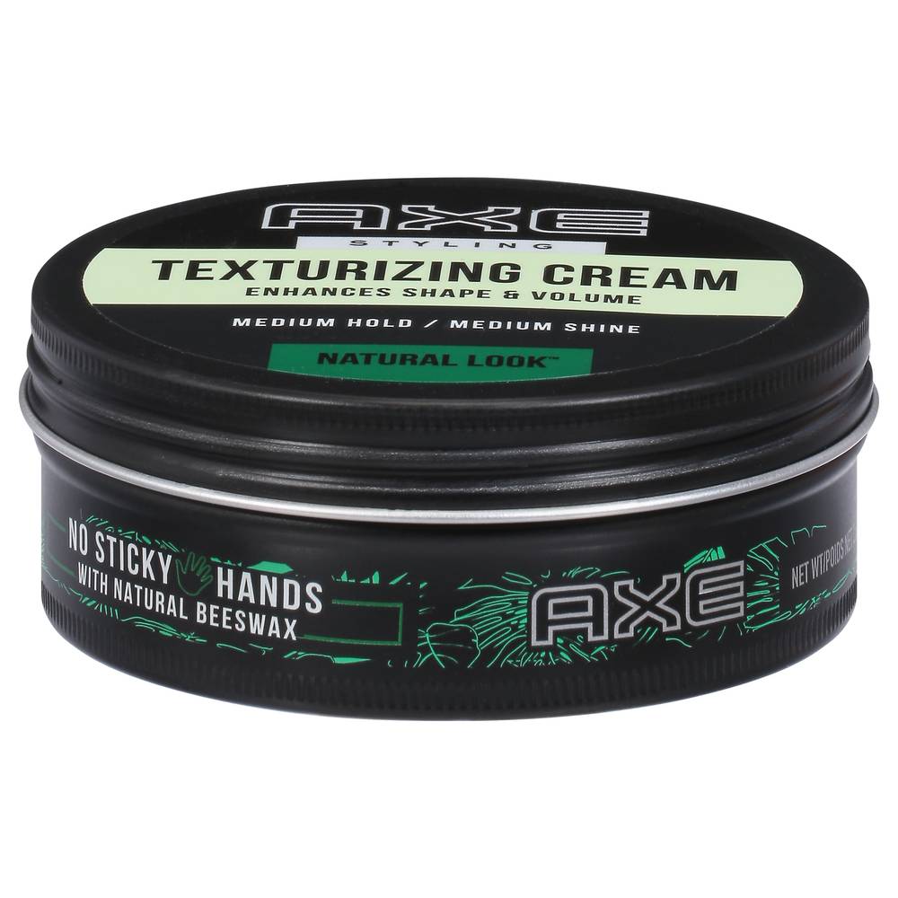 Axe Natural Look Medium Hold/Medium Shine Styling Texturizing Cream (2.64 oz)