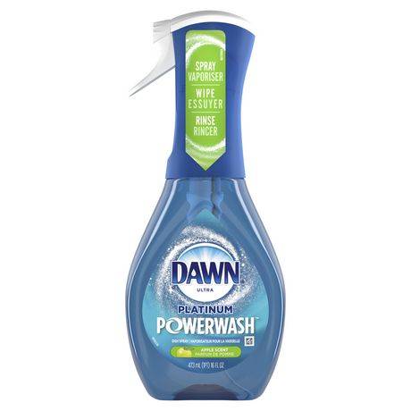 Dawn Powerwash Dish Spray Liquid Dish Soap Starter Kit, Apple (473 ml)