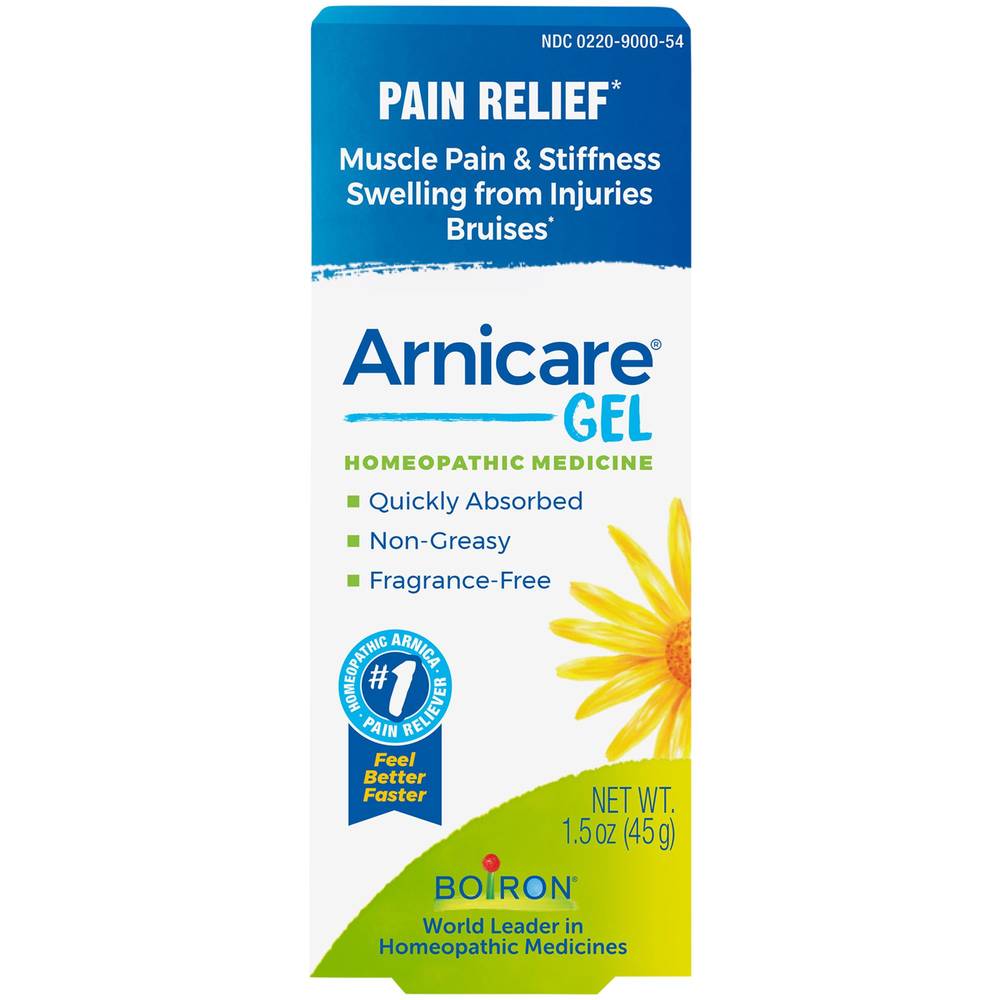 Arnicare Gel For Pain Relief - Homeopathic Medicine (1.5 Ounces)