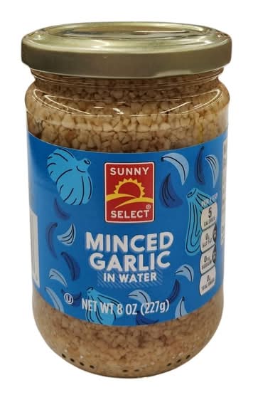Sunny Select Minced Garlic in Water (8 oz)