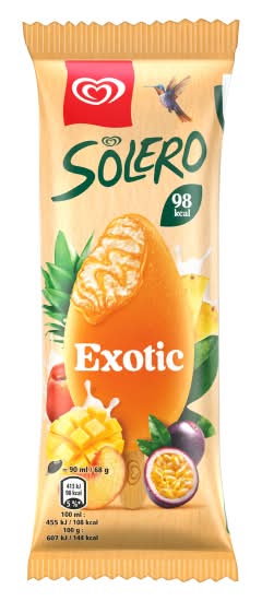Solero Vanilla, Exotic Ice Cream (90ml)