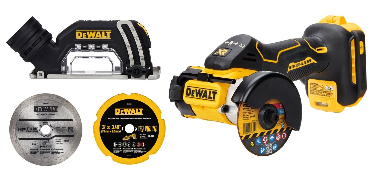 DEWALT XR 3-in 20-volt max Trigger Switch Brushless Cordless Cut-off tool