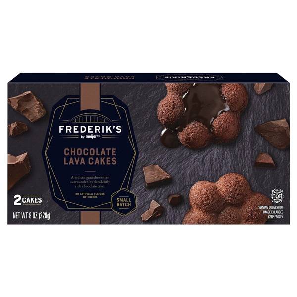 Frederiks By Meijer Chocolate Lava Cake (2 ct)