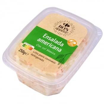 Ensalada americana Carrefour sin gluten 250 g.