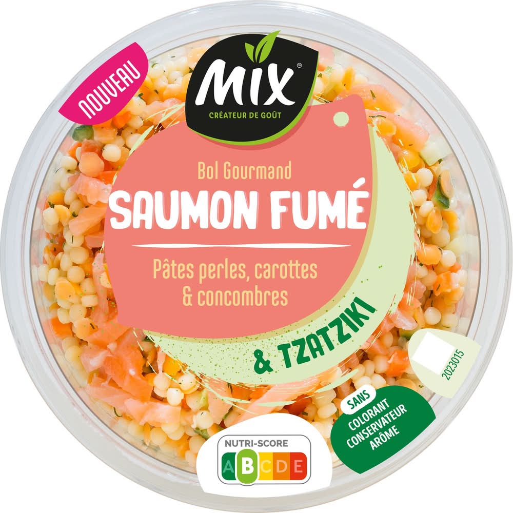 Mix Buffet - Salade saumon fumé (250g)