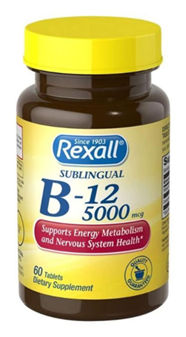 Rexall Sublingual B-12 Tablets 5000 Mcg (60 ct)