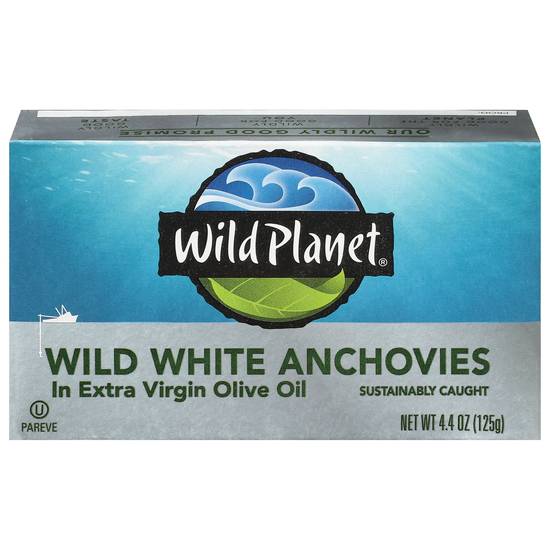 Wild Planet White Anchovies in Extra Virgin Olive Oil