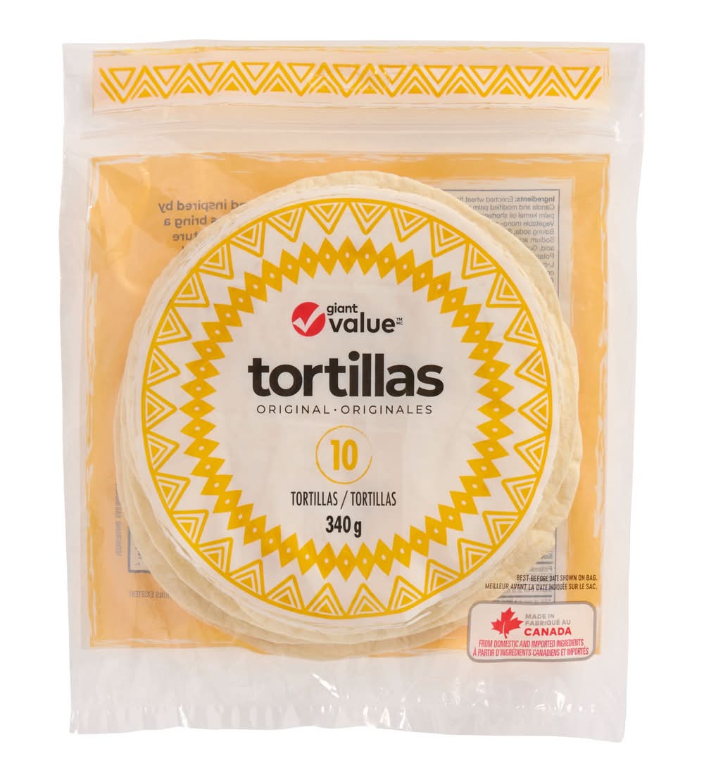 Giant Value 7-in Tortillas, 10-Pack