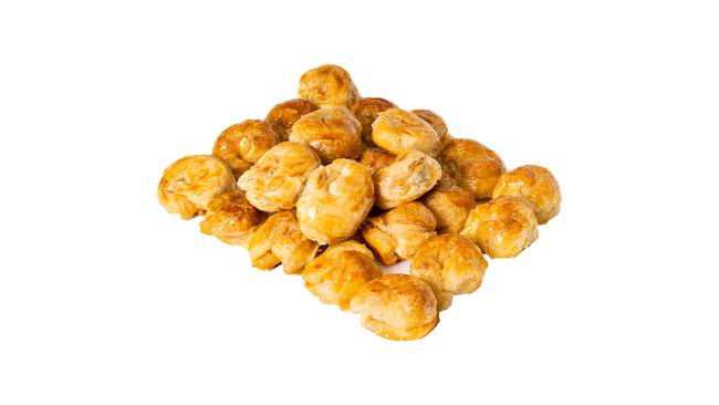 Tray of Crab shaped Meat Pastries (cangrejitos de carne)