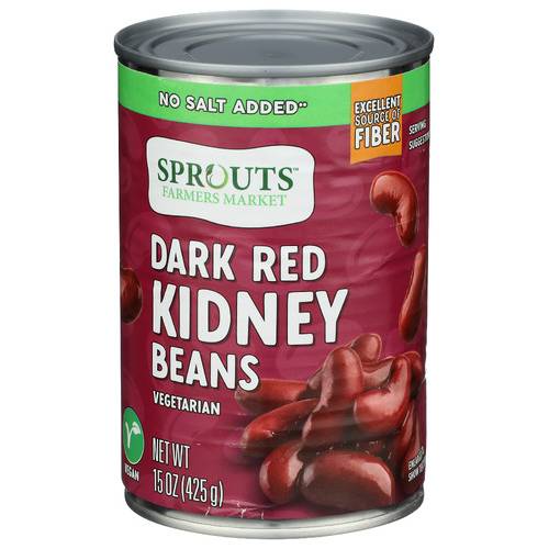 Sprouts No Salt Added Dark Red Kidney Beans