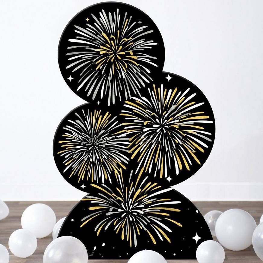 Fireworks Standing Cutout, 27in x 3.58ft