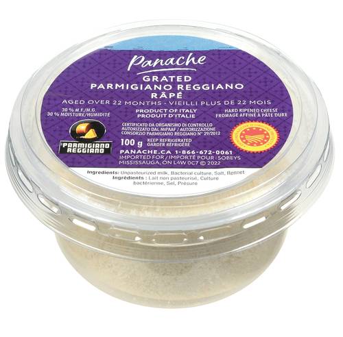 Panache Grated Parmigiano Reggiano Rape Cheese (100 g)