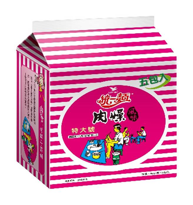 統一麵肉燥風味特大號 85gx5包/組#730565