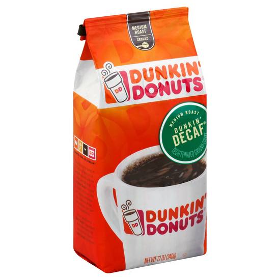 Dunkin' Donuts Decaf Ground Coffee