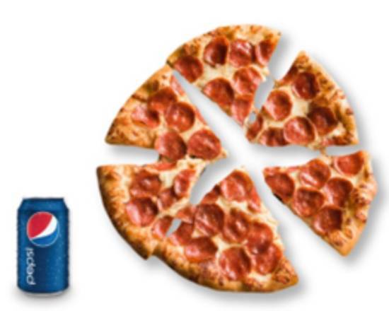 Pizza Tradicional Combo 🍕🥤 (Queso o Pepperoni)