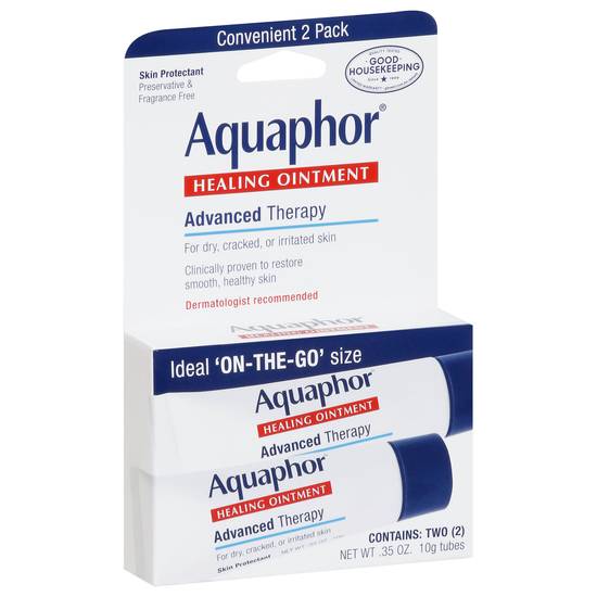 Aquaphor Healing Ointment Skin Protectant ( 2 pack, 0.35 oz)