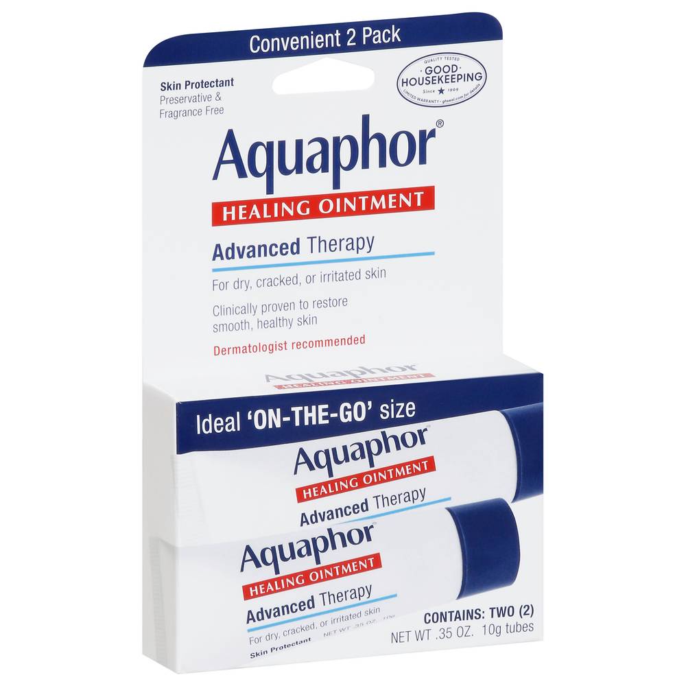 Aquaphor Healing Ointment Skin Protectant (35 oz, 2 ct)