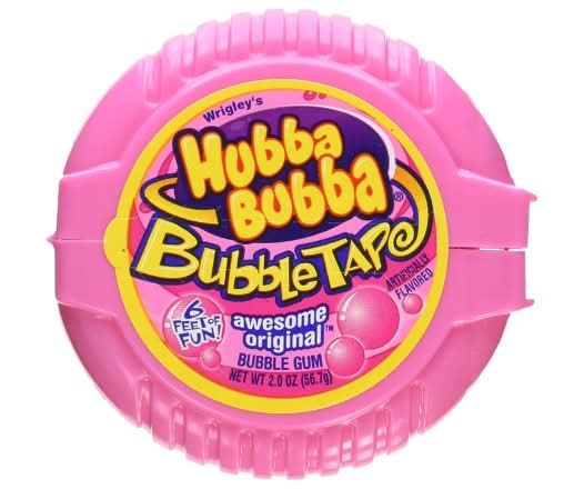 Hubba Bubba Bubble Gum Tape Original 2oz. Pack