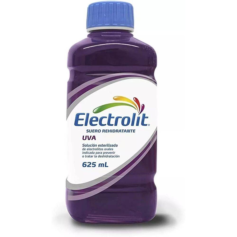 Electrolit · Suero rehidratante, uva (625 ml)