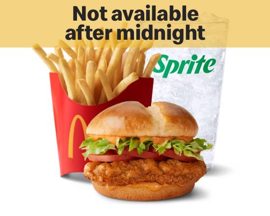 Deluxe Spicy McCrispy™ Meal