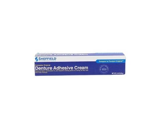 Sheffield · Denture Adhesive Cream (2.4 oz)