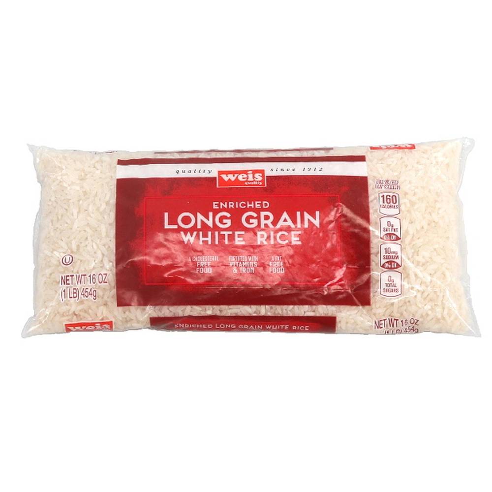 Weis Enriched Long Grain White Rice (16 oz)