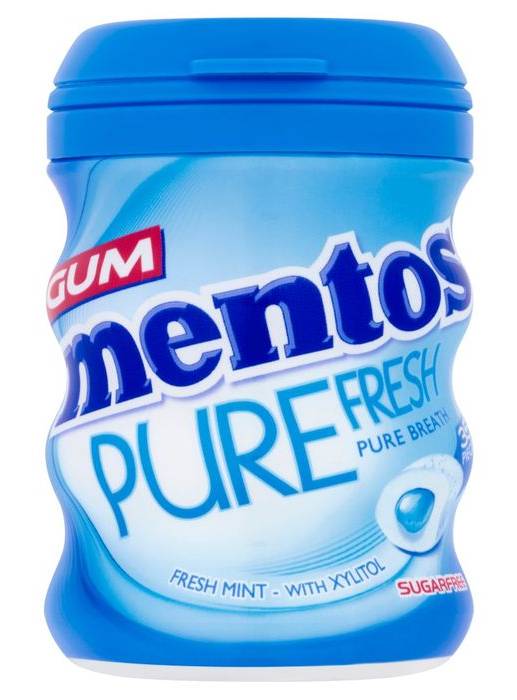 Mentos 35 Gum Pure Fresh Fresh Mint 70g (408032)