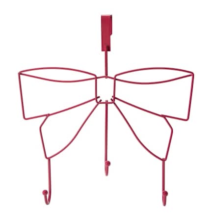 Over-The-Door Hanging Rack Bow
