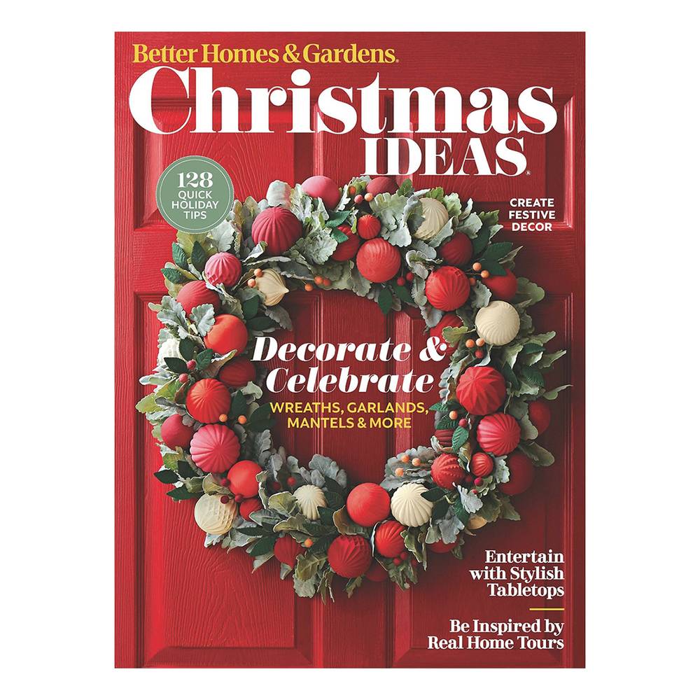 Better Homes & Gardens Christmas Ideas Magazine