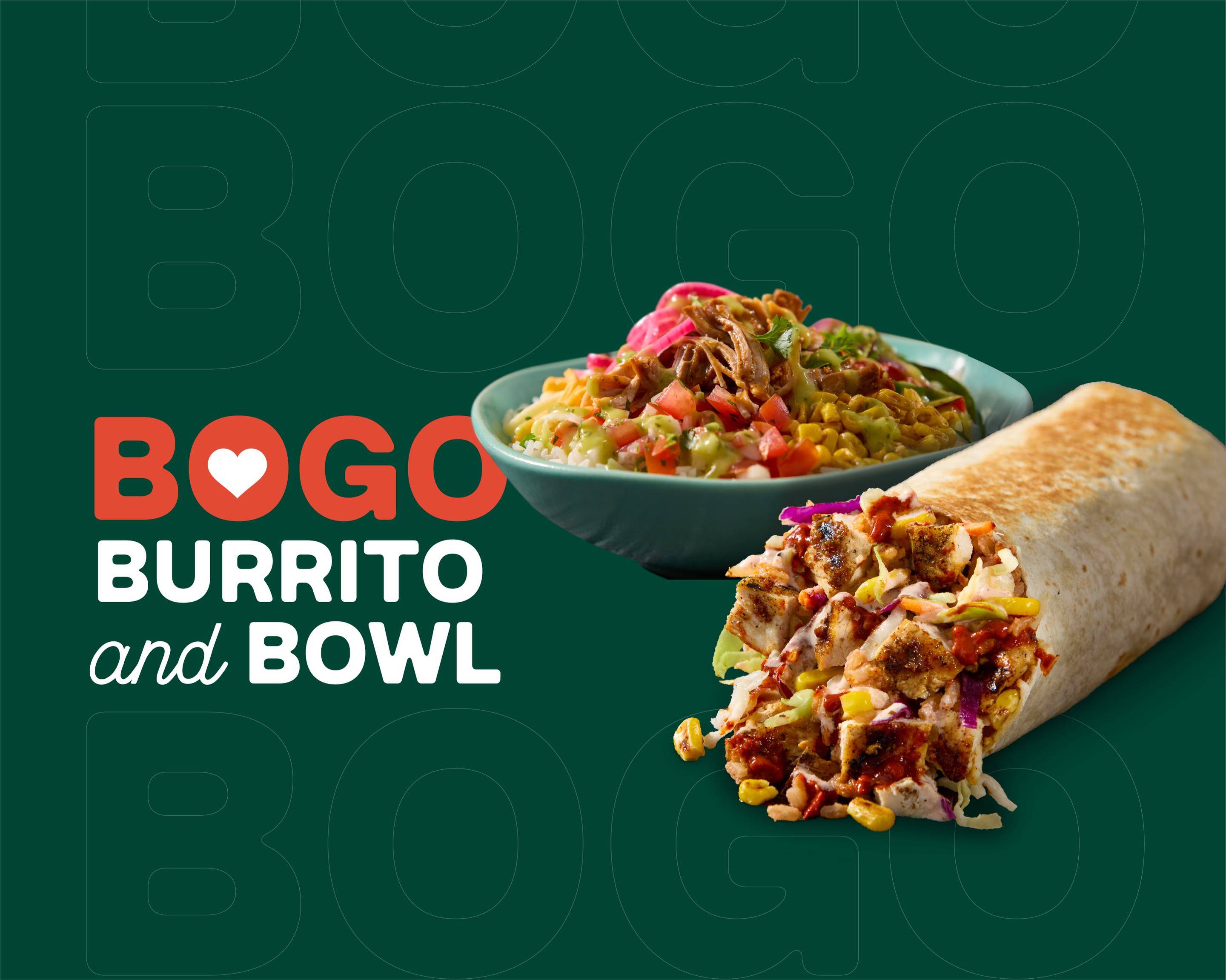 BOGO Mucho Burritos and Bowls Uber Eats