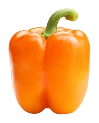 Orange Hot House Bell Pepper