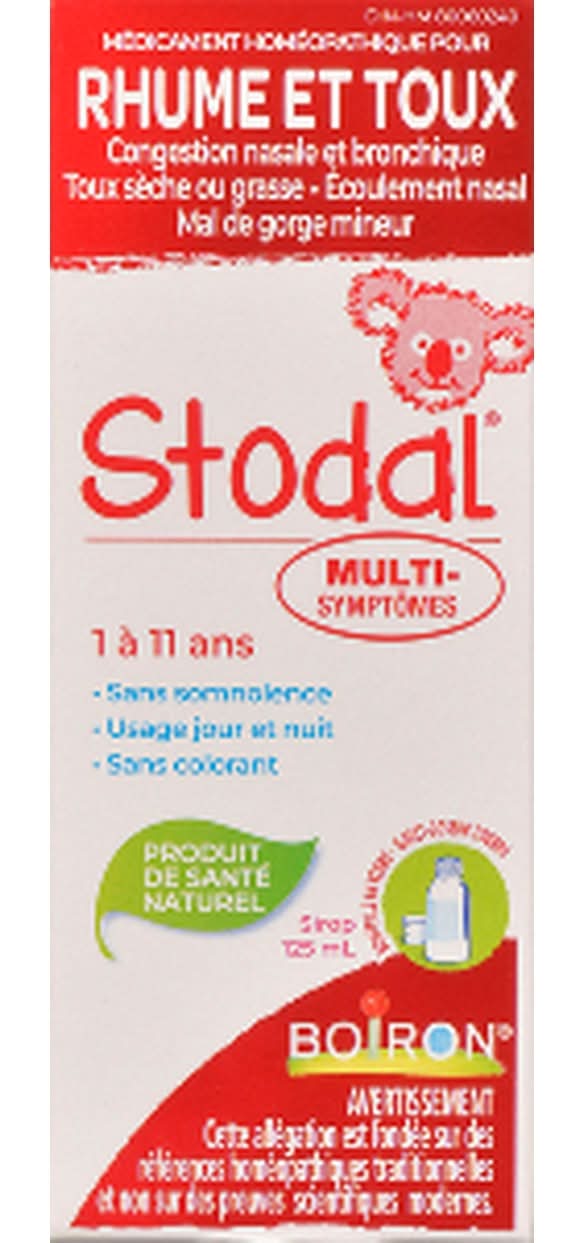 Boiron Stodal Syrup Homeopathic For Cold & Cough (125 g)