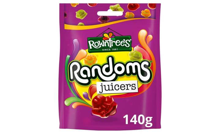 SAVE 25p: Rowntrees Randoms Juicers 140g (399770)