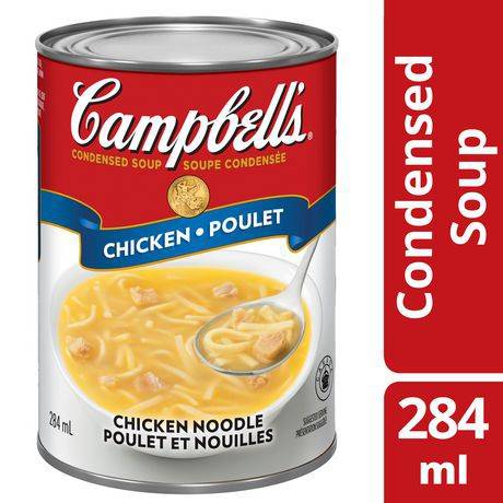 Campbell's soupe aux nouilles et au poulet condensée de campbell's (soupe condensée, 284 ml) - chicken noodle condensed soup (284 ml)