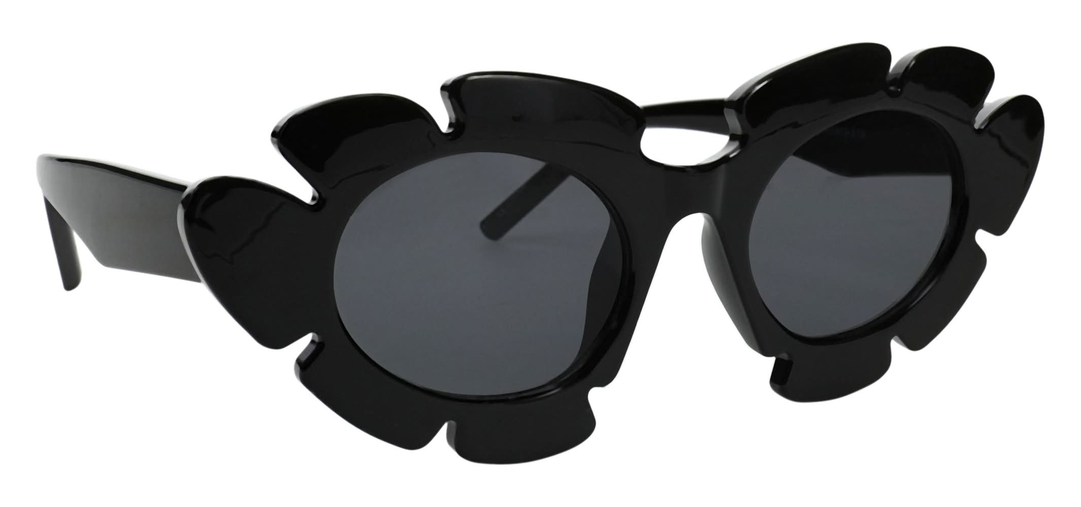 Ladies Leafy Cat Eye Sunglasses Cateye