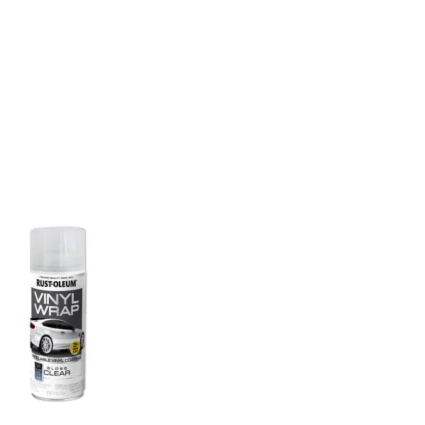 Rust-Oleum Automotive Vinyl Wrap Gloss Clear Spray Paint-363547,11 oz