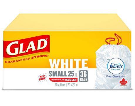 Glad Drawstring Kitchen Catchers Garbage Bags- Regular (36 bags)