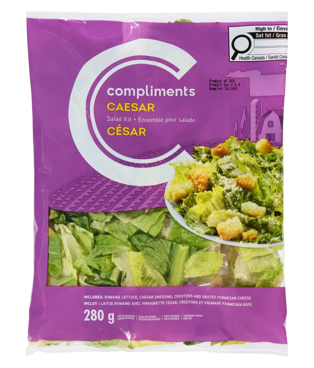 Compliments Caesar Salad kit